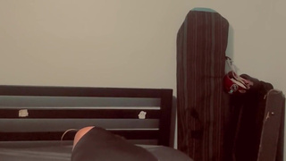 Sissy FemBoy SoLo Riding Reverse COWgirl