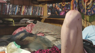 Sissy Samara solo wound up with no dick to play with