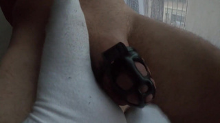white socks tease for my chastity slave