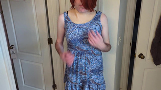 Cuckold Sissy Feminized and Cock Caged after Work!