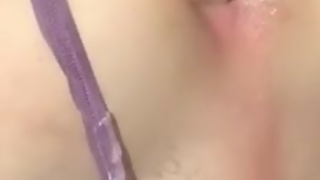 Caged sissy husband gaped