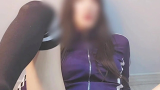 anal plugged chastity sissy