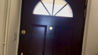 Stand by your mistress front door castrated bands awaiting your bb customer angel Scarlett black