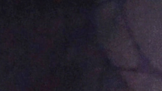 VERY RISKY DRIVING AROUND AT NIGHT IN LINGERIE AND A CHASTITY CAGE