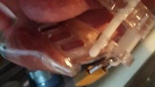 He knows his place. cuck life