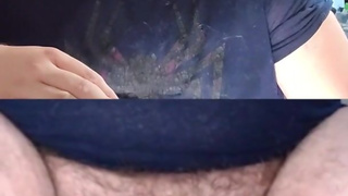 Slave gets a new prostate toy to play with and review