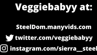 redhead Domme - how to play with your toys in chastity - vibrator and butt plug - full video on MV