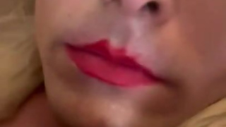 Exposed Trap LaCie Kisses In Chastity fucked deep!