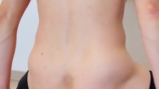 Sissy training: stretching my sissypussy to the limit on XL toys