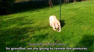 VOST engl - This naked and chaste inferior revises the postures.