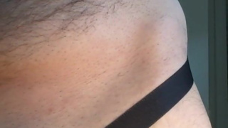 Morning Chastity Routine, getting ready with my plug and cage!