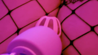 Sissy Kylie Sins has LOUD sissygasm in chastity!