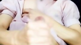 self facial & anal masturbation.