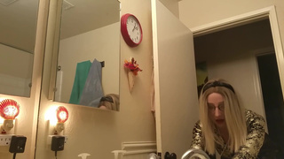 Mirror Check out - Miss Eva Mae - Female masker and silicone doll MtF Bimbo