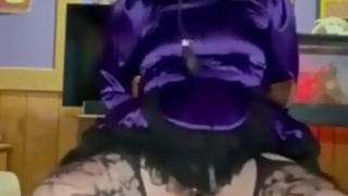 Sissy wakes up gagged & restrained in chair