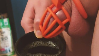 Adding some flavor to my morning coffee