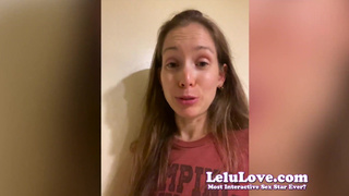 Candid selfie VLOG amateur pornstar behind the scenes adventures orgasms ups & downs - Lelu Love