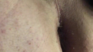 Poor guy is locked in a chastity so he uses a rotating prostate massager for some pleasure