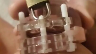 Chastity feet femdom mistress