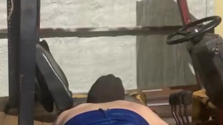 Got horny at work without any of my toys, had to make due