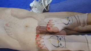 Teaser - Foot relax - footjob, foot domination,