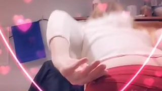 Blonde Sissy Slut Sexy Anal Butt Plug Lingerie Luxury Agent Provocateur