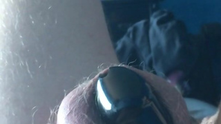 Young Chastity Beats and play with Balls for Master - CBT Training