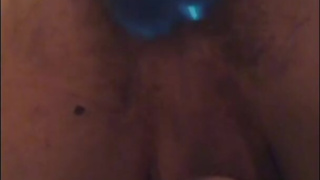 Dildo Assfuck in Chastity on Snapchat (SC:Cockdogg)