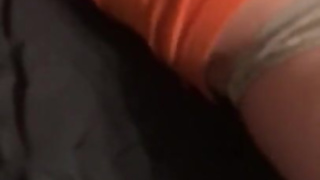 Chastity Cage tease, Balls badly swollen, pre-cum play