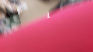 Exposed sissy slut Lee fucks his ass locked in chastity!