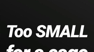 Too small for a cage SPH JOI AUDIO ONLY