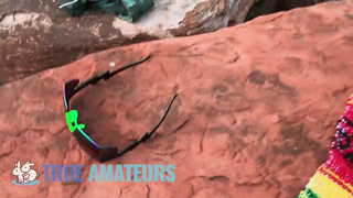 TRUE AMATEURS - Gorgeous And Horny Stacy Has A Wild Adventure While Hiking As She Gets Fucked Hard