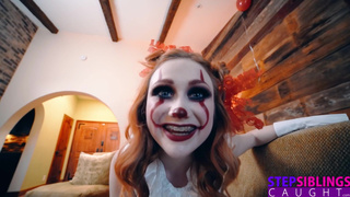 Scarlet Skies Cant help Clowning Around to Get Stepbros Cock -S18:E9
