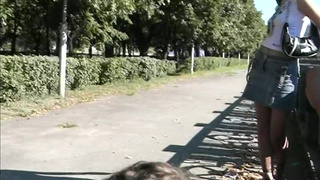 Девушки на улице провоцируют на еблю