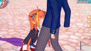 [Hentai Game Koikatsu! ]Have sex with Big tits Vtuber Kiryu Coco.3DCG Erotic Anime Video.