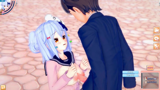 [Hentai Game Koikatsu! ]Have sex with Big tits Vtuber Inuyama Tamaki.3DCG Erotic Anime Video.