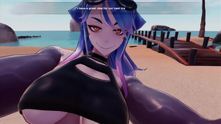 Hentai 3D - Mako na praia 2 - Monster Girl Island