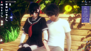 [Hentai Game Honey Select 2]Have sex with Big tits Eyepatch girl.3DCG Erotic Anime Video.