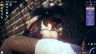 [Hentai Game Honey Select 2]Have sex with Big tits FF7(Final Fantasy 7) Tifa.3DCG Erotic Anime Video