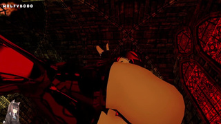 Demon Catches You Masturbating In Church