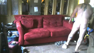 Deep Dicking on The Couch, Armrest, Floor, Cum Deep Inside Me