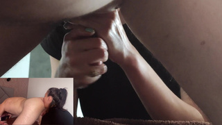 girl licked my asshole and milked me like a cow