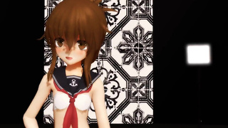 MMD 電ちゃんの乳もみlupin