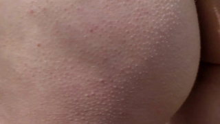 Girl masturbates pussy in the forest and thinks no one sees her