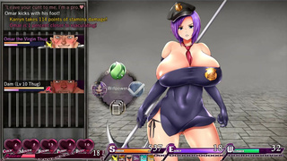 Karryn's Prison [RPG Hentai game] Ep7 huge breast massaged