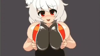 Succubus usando sus tetas para hacer pajas