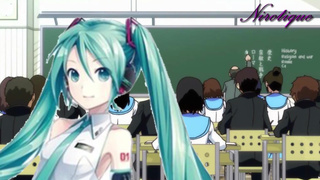 Hasune Miku   dans la salle de classe [FR]