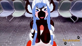 Furry Hentai - Zebra & Fox Yiff