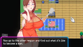 Oppaimon [jogo de pixel Hentai] Ep.1 pokemon sexo paródia dedilhado cummander e boceta squirty