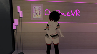 Virtual cam girl puts on a show for you in vrchat ❤️Intense moaning and squirming~ [Devil Cosplay]